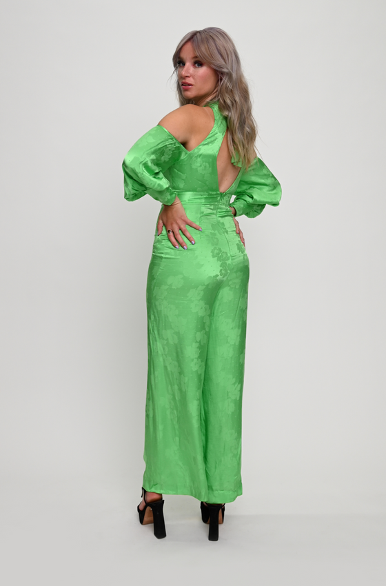 Memory Lane Jumpsuit | Apple Green Jumpsuit | THE STRAND SD